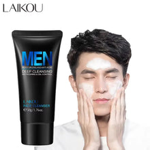 Load image into Gallery viewer, Men Facial Cleanser Skin Care Oil Control Blackhead Remove
