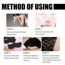 Load image into Gallery viewer, 50/100PCS Bamboo Charcoal Nasal Strips Blackhead Remover M
